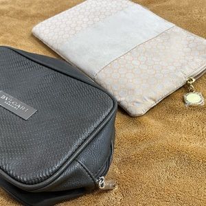 🌼Bvulgari accessory pouch bundle